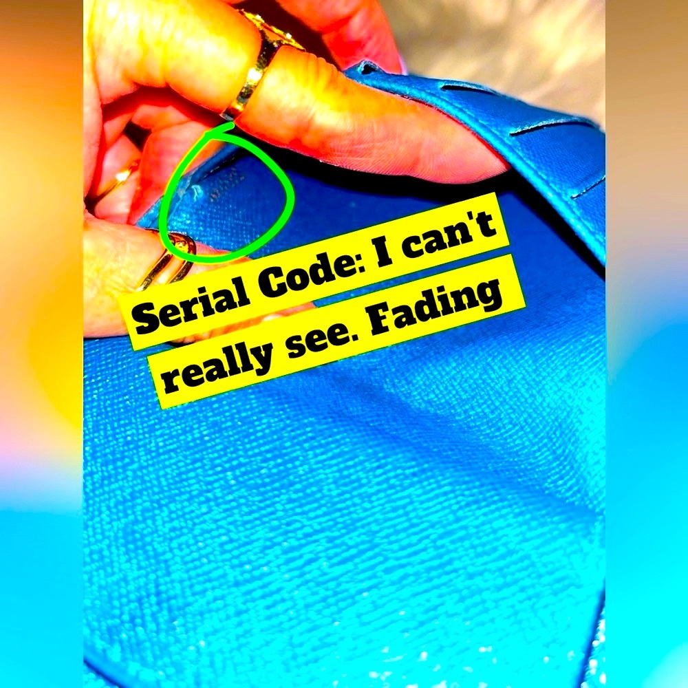 Authentic Lv Snap Wallet. There Are Serial Codes … - image 8